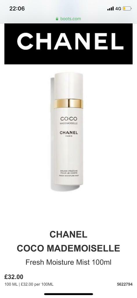 boots coco chanel 100ml
